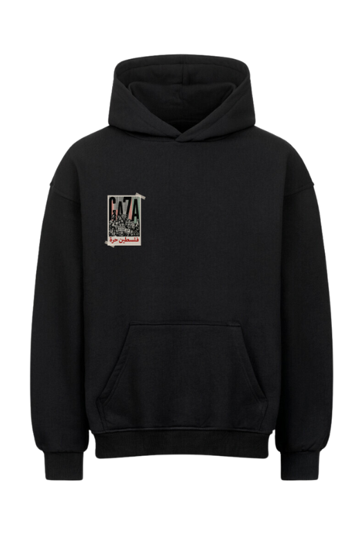 GAZA - OVERSIZED HOODIE***