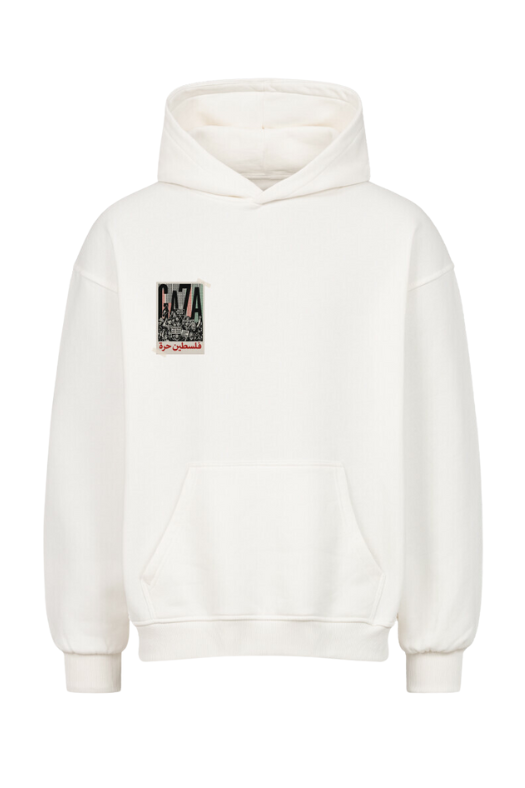GAZA - OVERSIZED HOODIE***