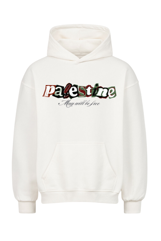 MAY WILL BE FREE - OVERSIZED HOODIE***