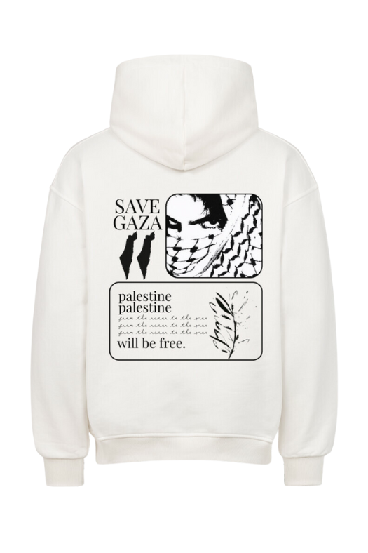 SAVE GAZA - OVERSIZED HOODIE***