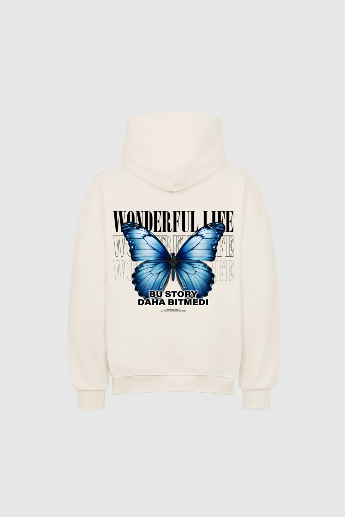 WONDERFUL LIFE - HEAVY OVERSIZED HOODIE