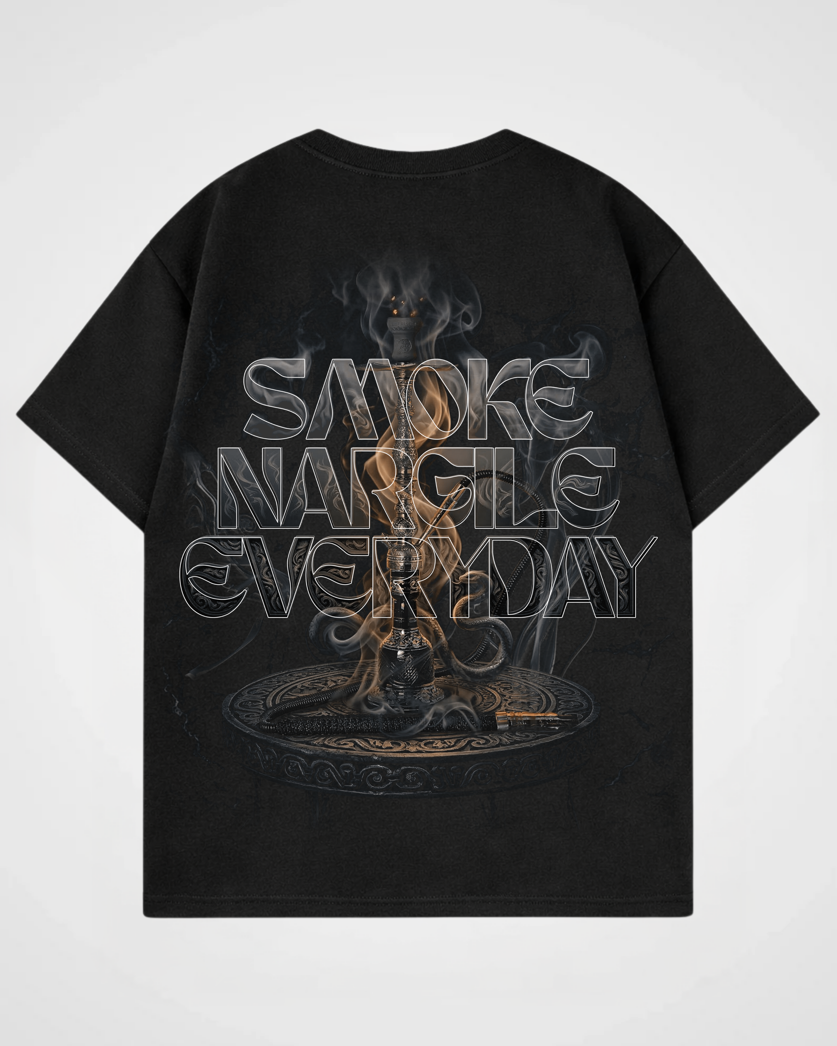 Smoke Nargile Everyday - Oversized Shirt
