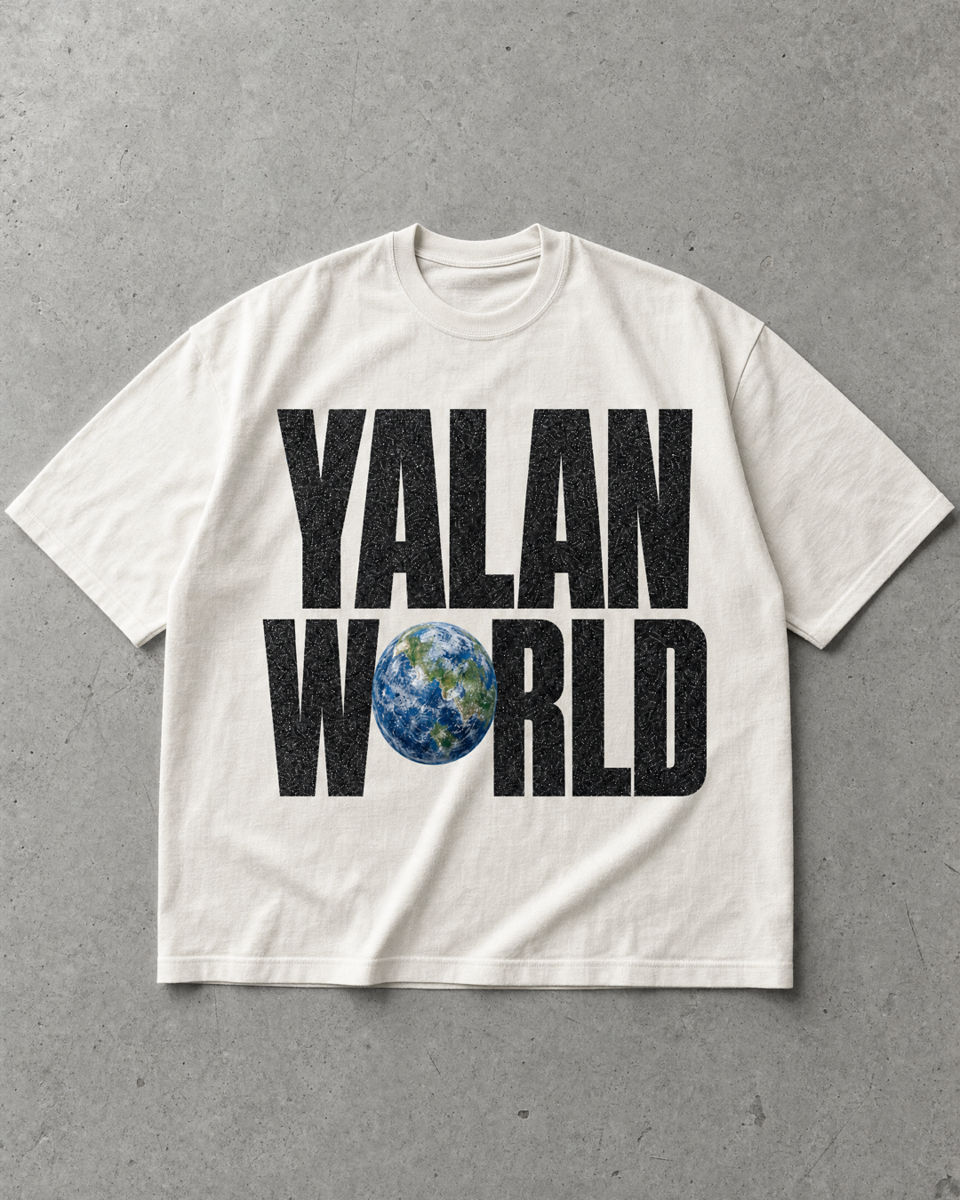 YALAN WORD - OVERSIZED SHIRT