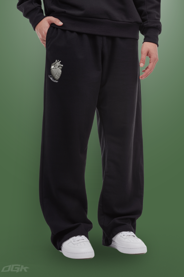PALESTINE HEART - HEAVY TRACKPANTS ***