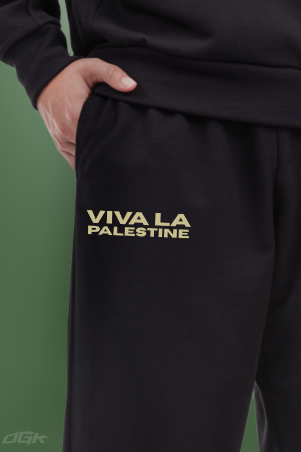 VIVA LA PALESTINE - HEAVY TRACKPANTS ***