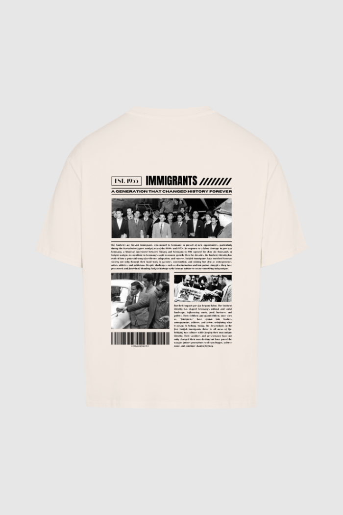 IMMIGRANTS - Oversized Shirt