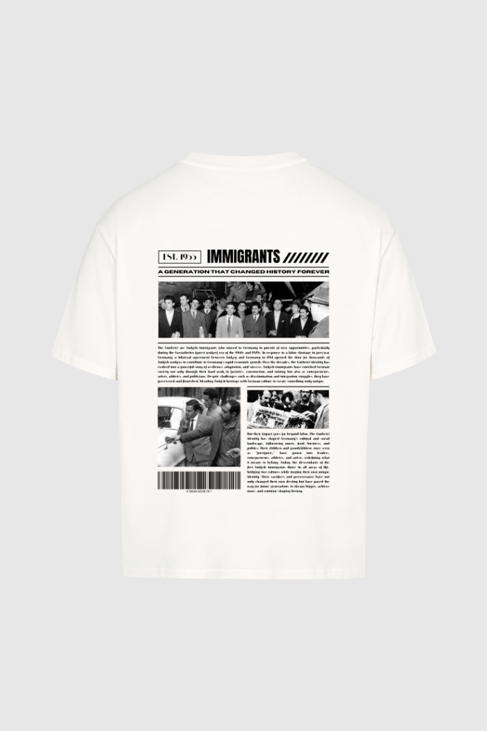 IMMIGRANTS - Oversized Shirt