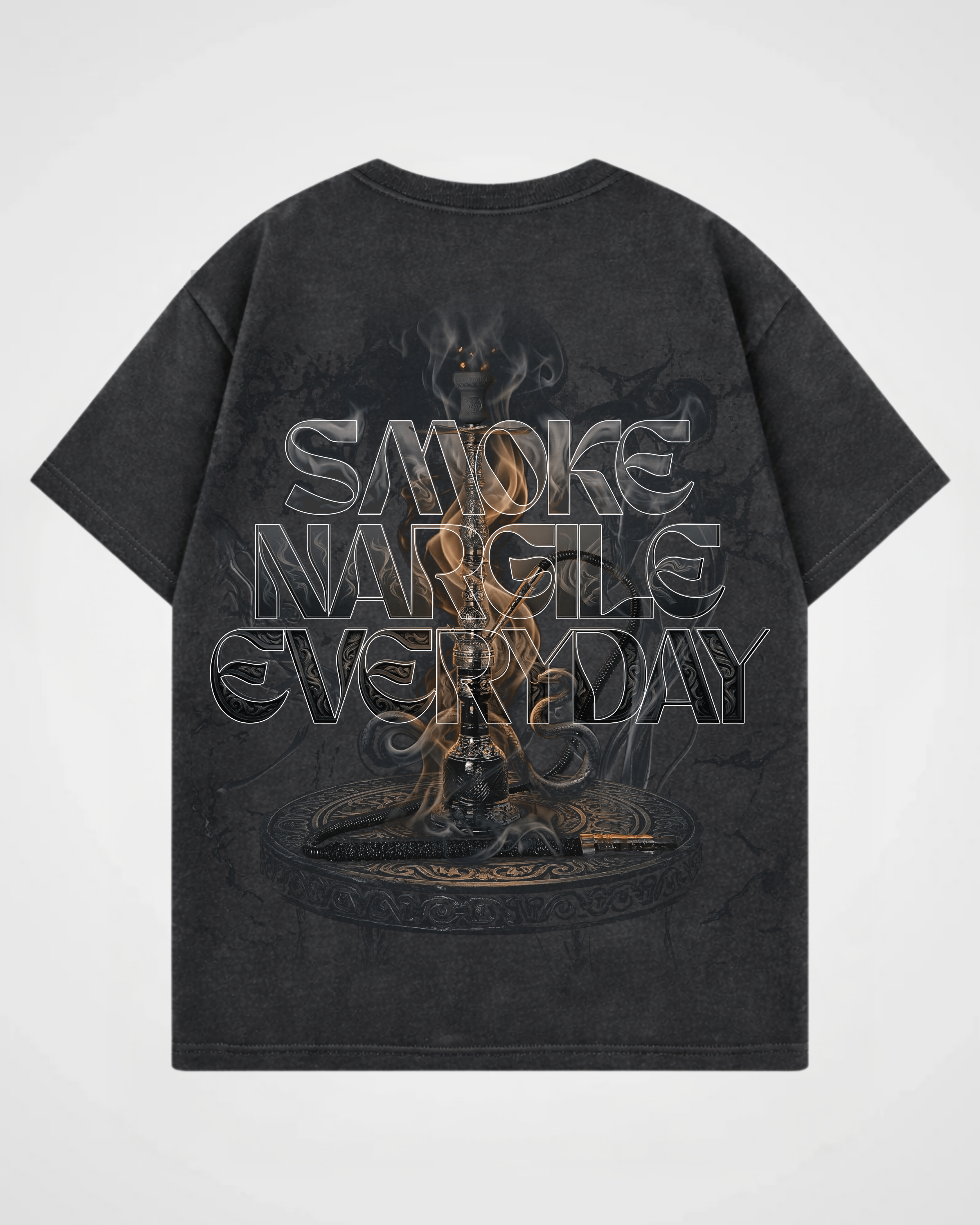 Smoke Nargile Everyday - Oversized Shirt