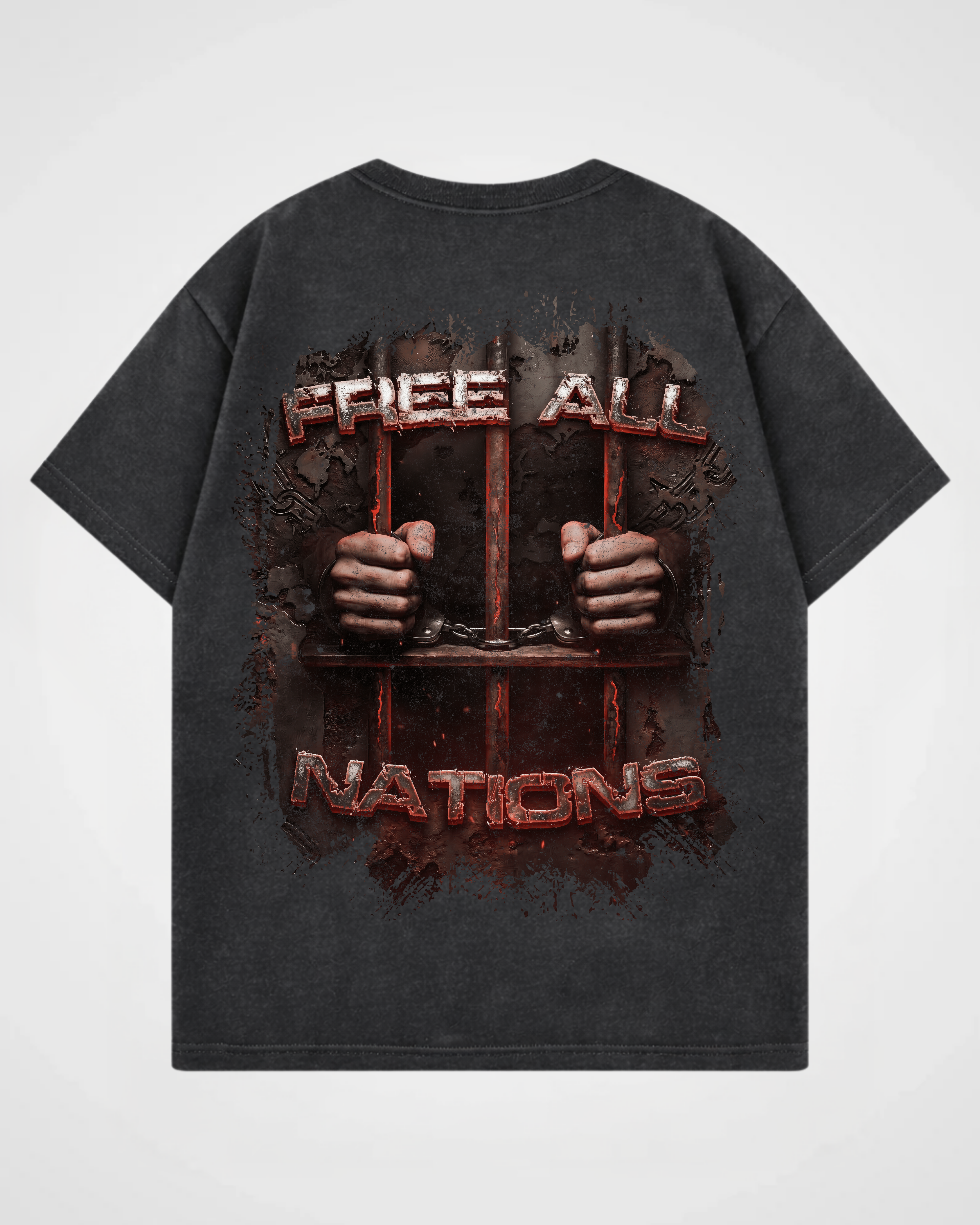 Free All Nations - Oversized Shirt