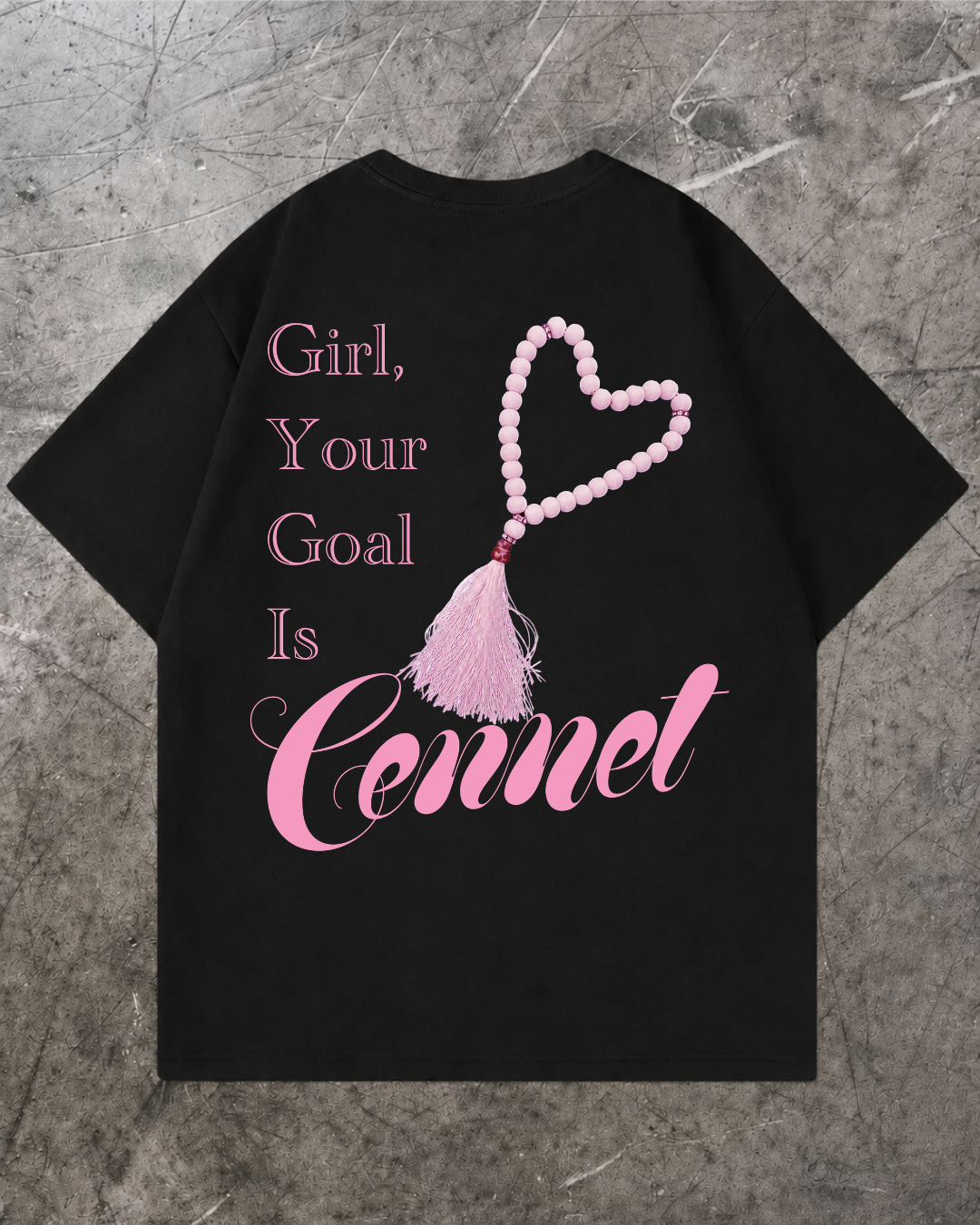 GOAL IS CENNET - OVERSIZED SHIRT