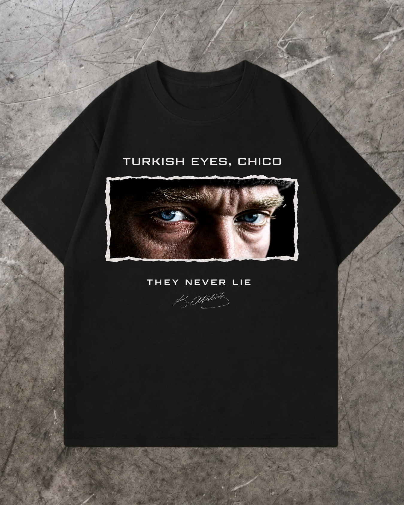 TURKISH EYES CHICO - ATATÜRK - OVERSIZED SHIRT