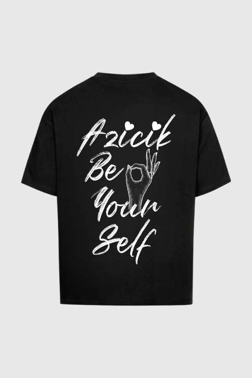 BE YOURSELF - Oversized Shirt