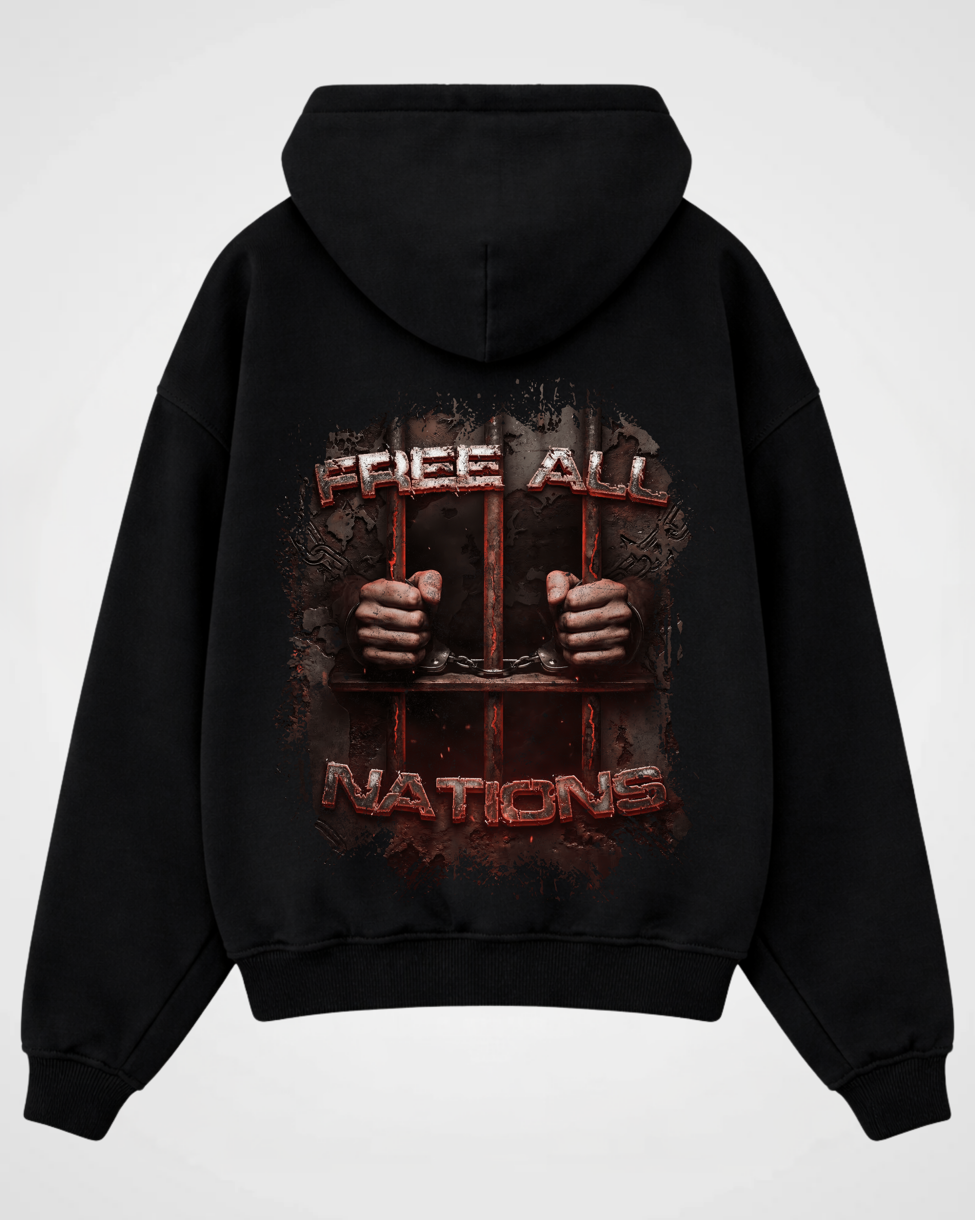 Free All Nations - Oversized Hoodie