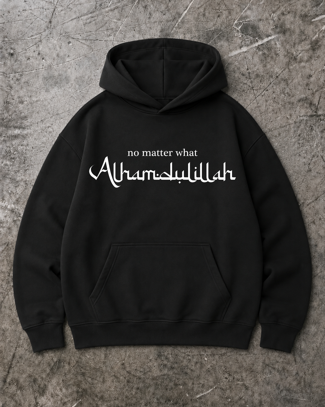 ALHAMDULILLAH - OVERSIZED HOODIE