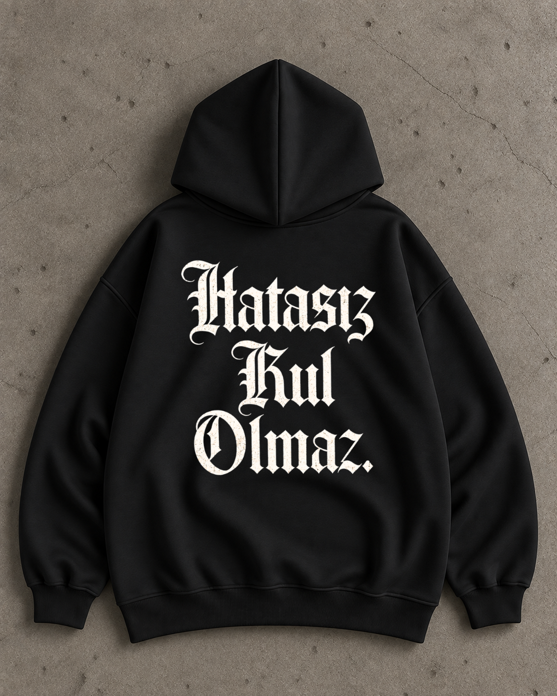 HATASIZ KUL OLMAZ - OVERSIZED HOODIE