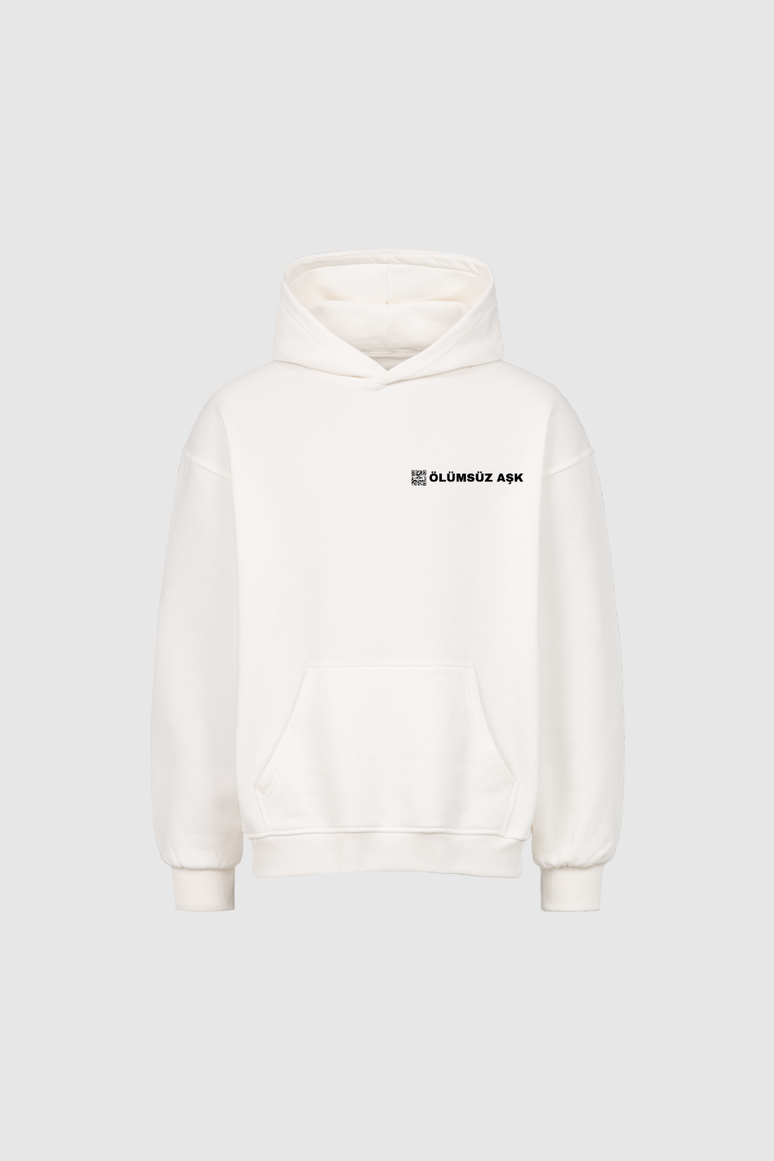 EBRU GÜNDES - Oversized Hoodie (Scan mich)