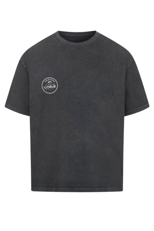 PALESTINE STAMP - OVERSIZED SHIRT***