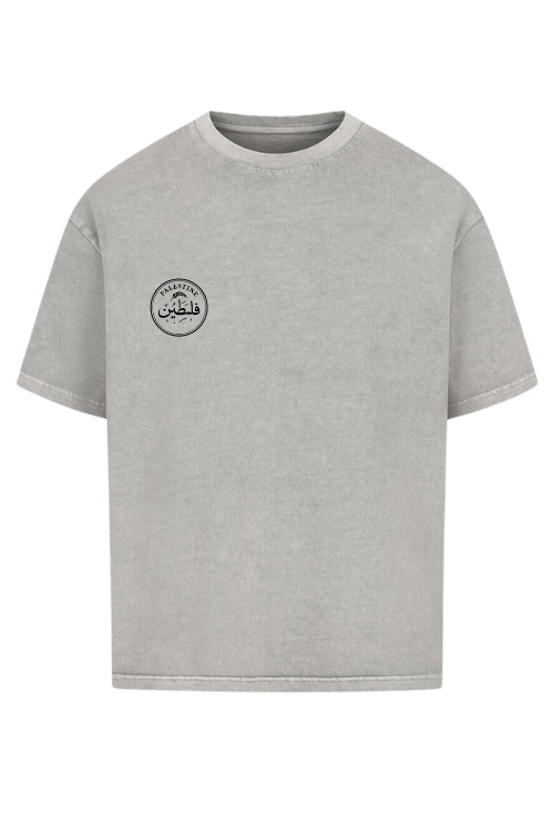 PALESTINE STAMP - OVERSIZED SHIRT***