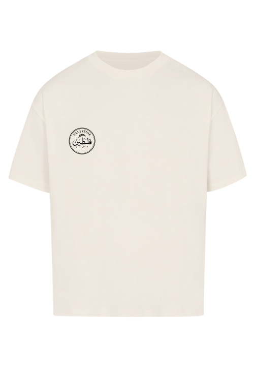 PALESTINE STAMP - OVERSIZED SHIRT***