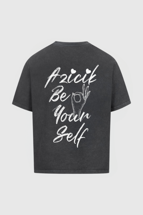 BE YOURSELF - Oversized Shirt
