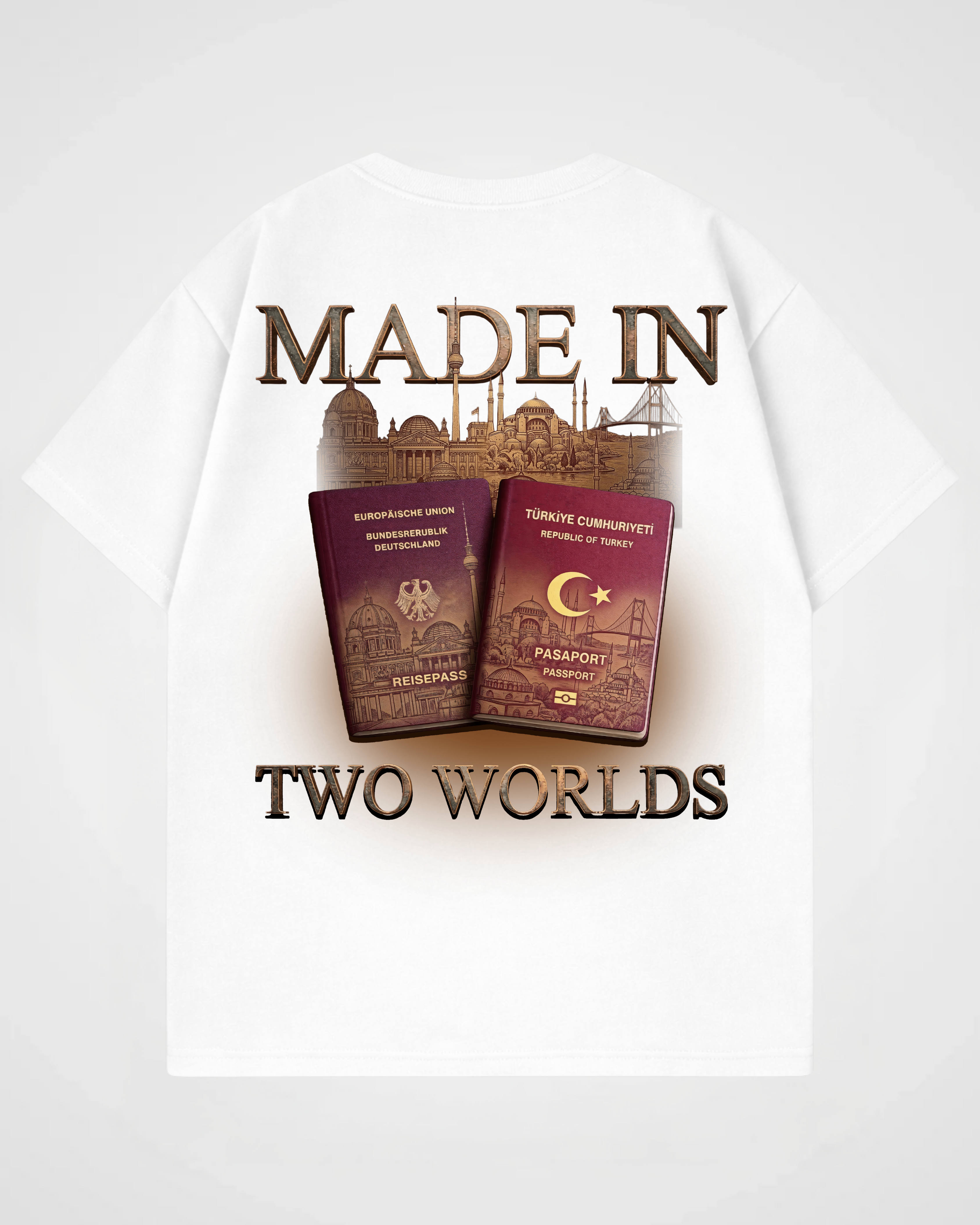 Made in two worlds - Oversized Shirt