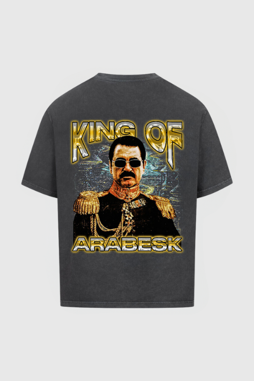 KING OF ARABESK -  Oversized Shirt