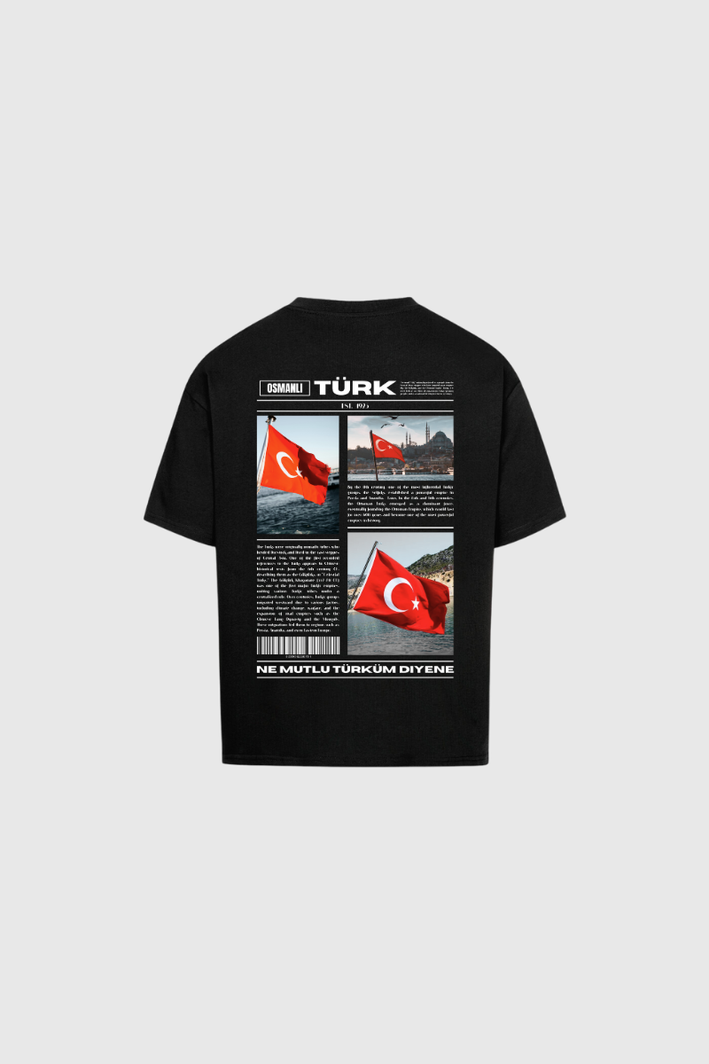 TÜRK - Oversized Shirt Backprint