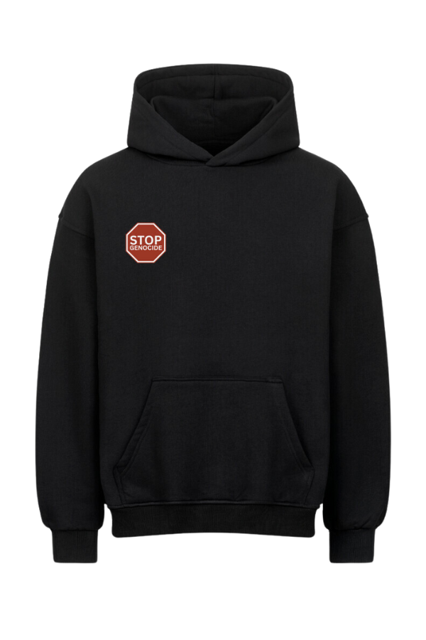STOP GENOCIDE - OVERSIZED HOODIE***
