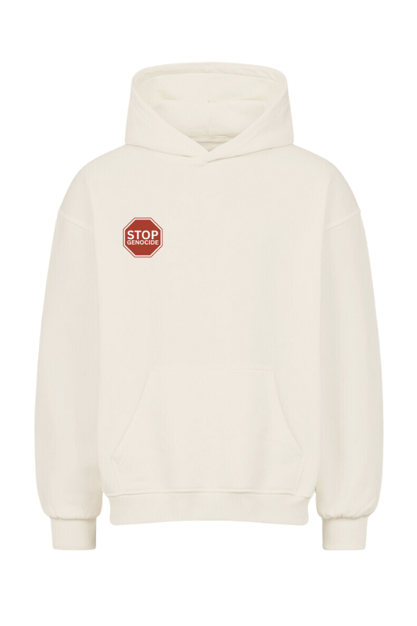STOP GENOCIDE - OVERSIZED HOODIE***