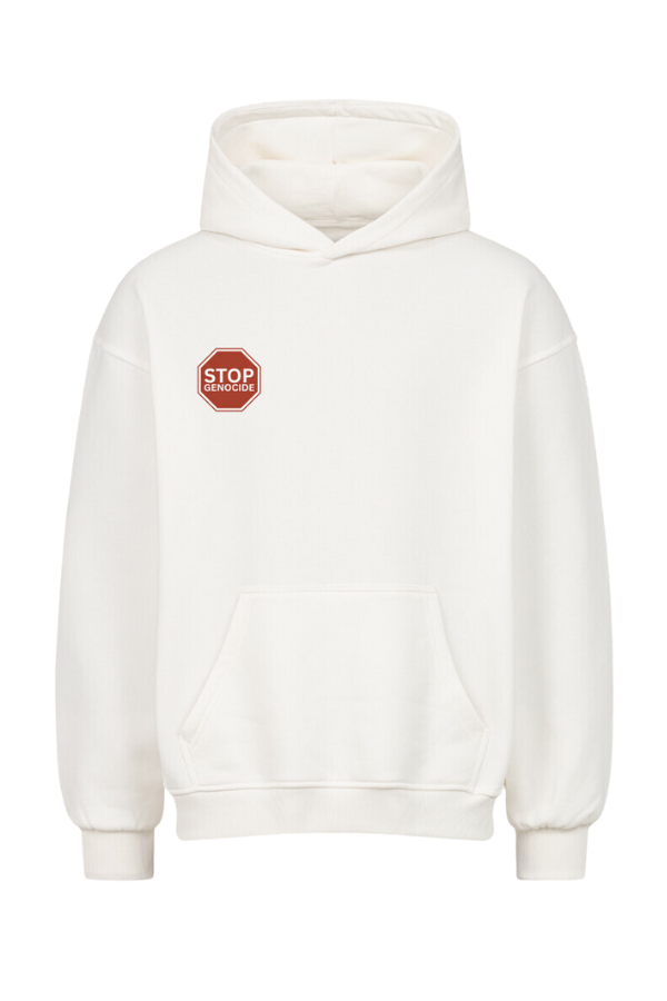 STOP GENOCIDE - OVERSIZED HOODIE***