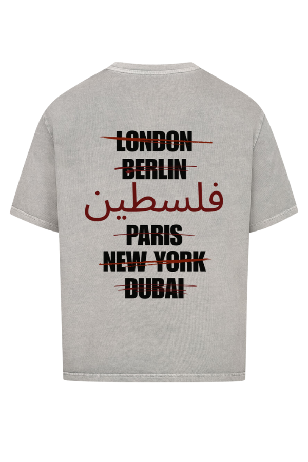 فلسطين (FALASTIN) - OVERSIZED SHIRT***