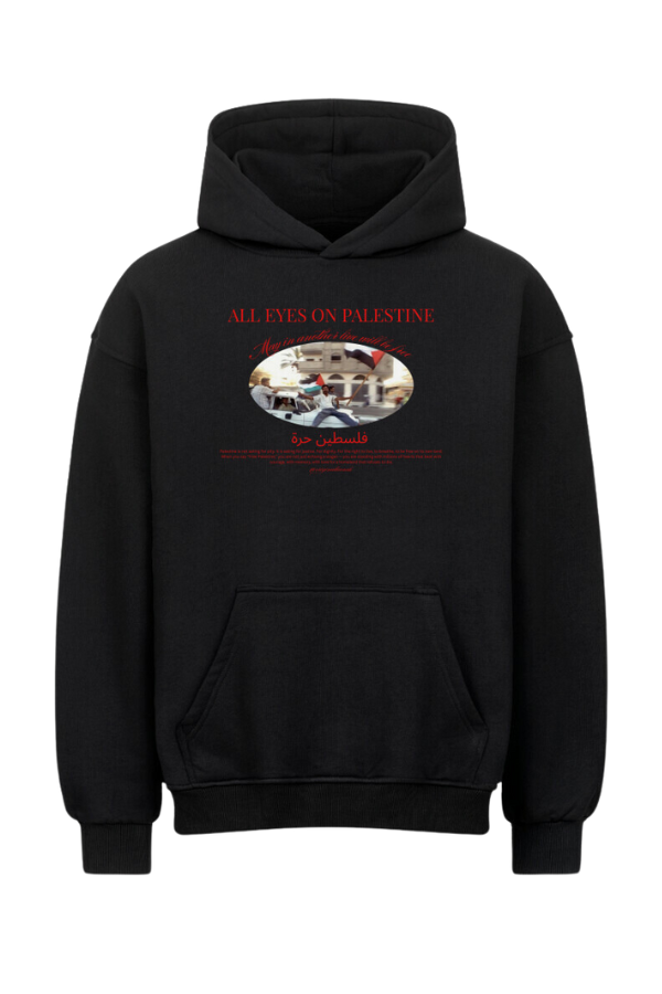 ALL EYES ON PALESTINE - OVERSIZED HOODIE***