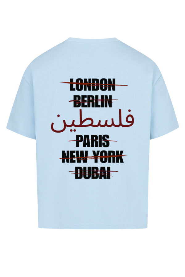 فلسطين (FALASTIN) - OVERSIZED SHIRT***