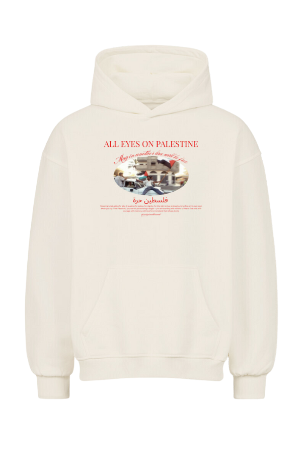 ALL EYES ON PALESTINE - OVERSIZED HOODIE***