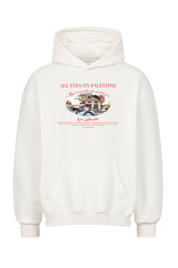 ALL EYES ON PALESTINE - OVERSIZED HOODIE***
