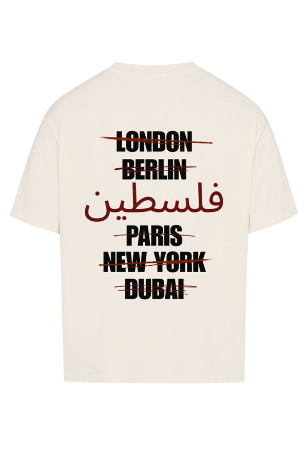 فلسطين (FALASTIN) - OVERSIZED SHIRT***