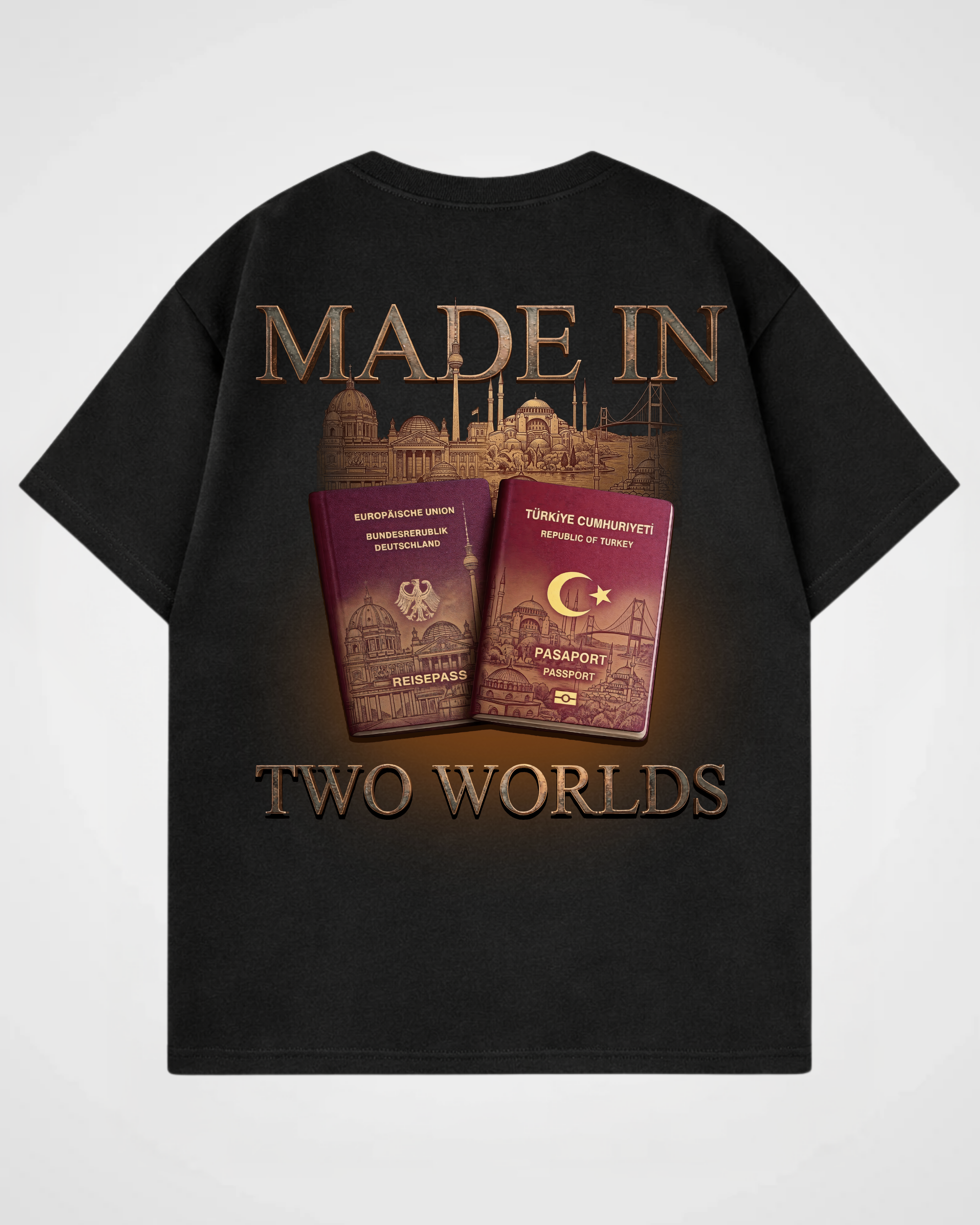 Made in two worlds - Oversized Shirt