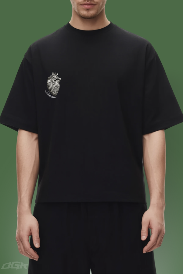 PALESTINE HEART - OVERSIZED SHIRT***