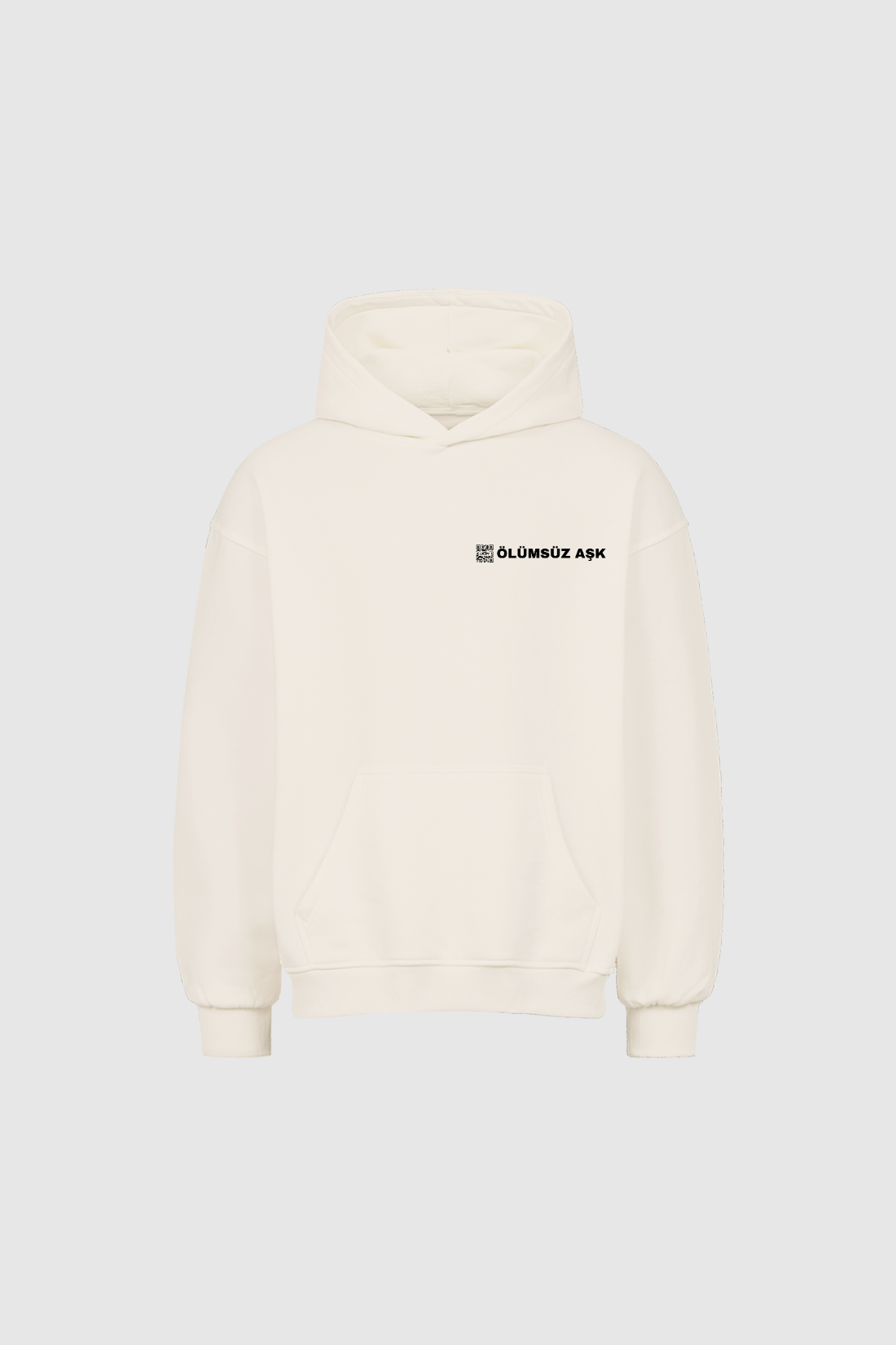 EBRU GÜNDES - Oversized Hoodie (Scan mich)