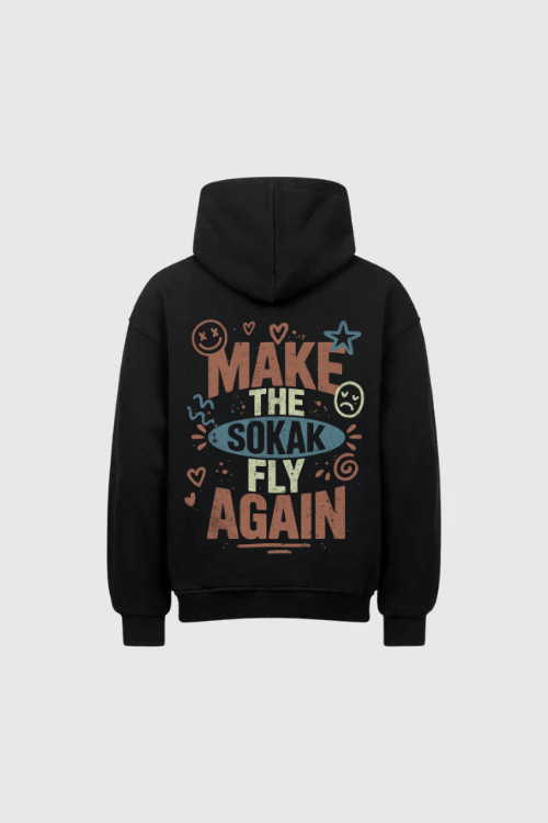 MAKE THE SOKAK FLY AGAIN - Oversized Hoodie