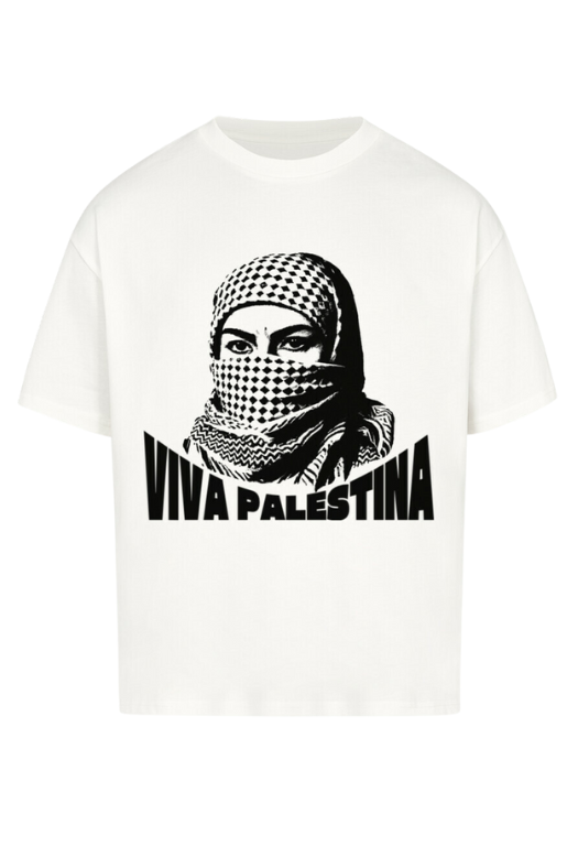VIVA PALESTINA - OVERSIZED SHIRT***