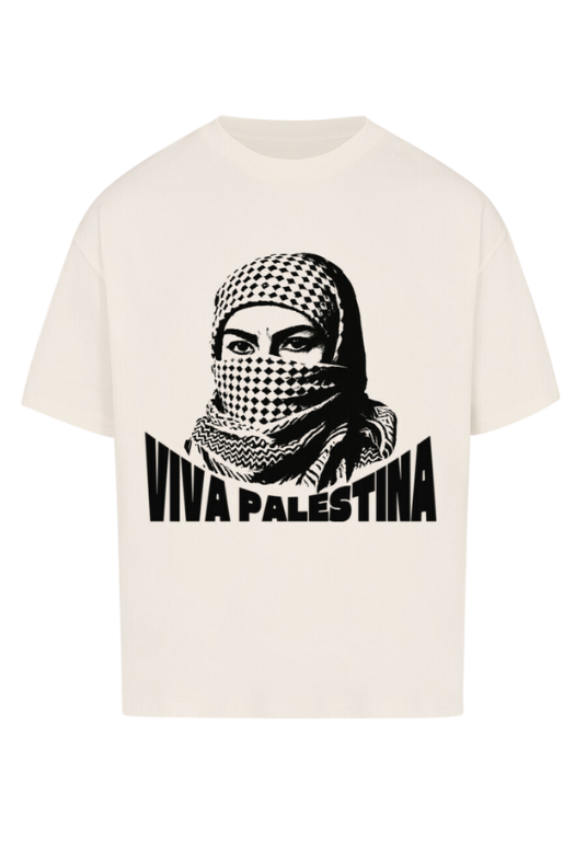 VIVA PALESTINA - OVERSIZED SHIRT***