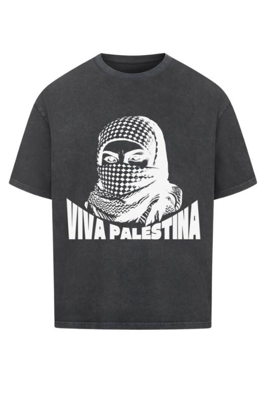 VIVA PALESTINA - OVERSIZED SHIRT***