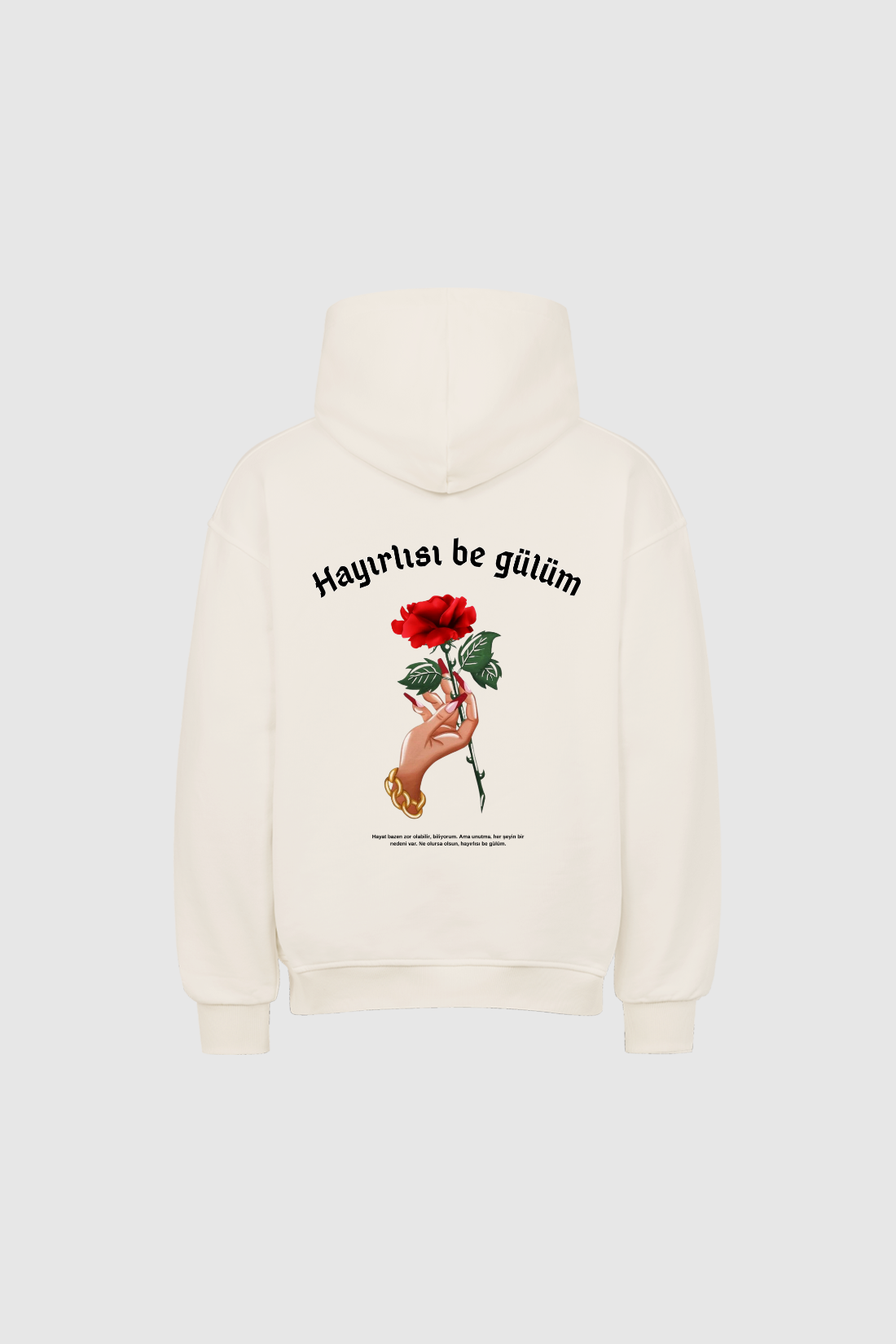 HAYIRLISI GÜLÜM - Oversized Hoodie