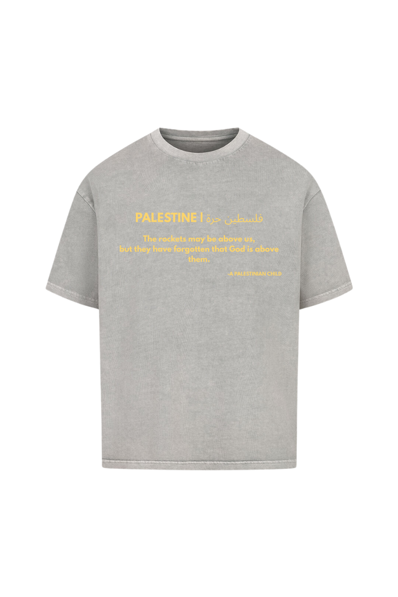 A PALESTINIAN CHILD - OVERSIZED SHIRT***