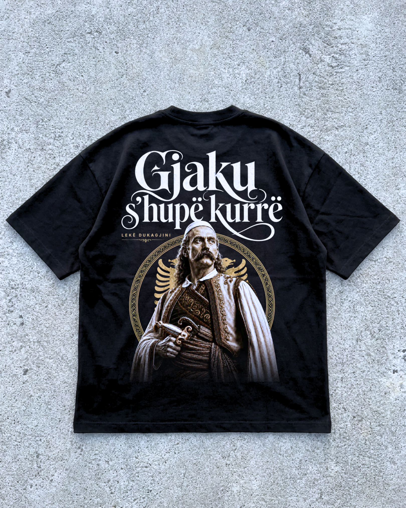 Gjaku s'hupë kurrë - Oversized Shirt ALB