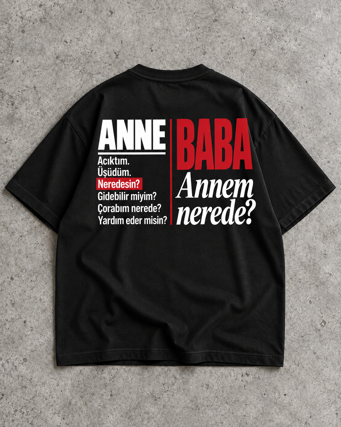 ANNE? - OVERSIZED SHIRT