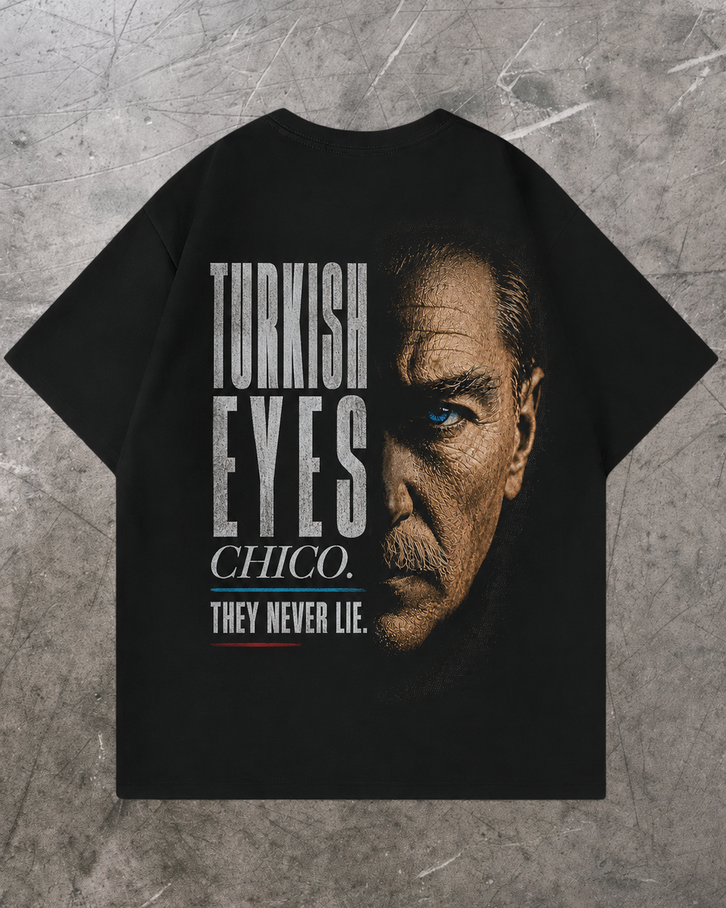 TURKISH EYES - ATATÜRK SHIRT- OVERSIZED SHIRT
