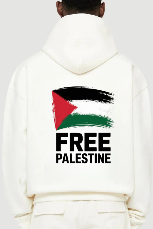 FLAG PALESTINE - OVERSIZED HOODIE***