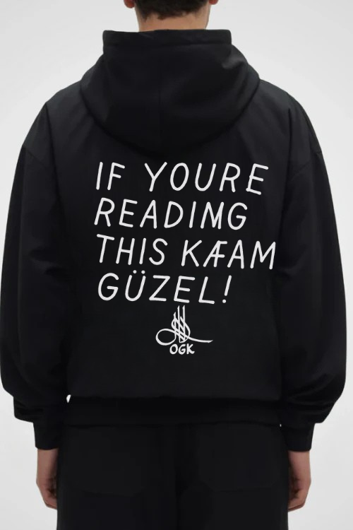 IF YOURE - OVERSIZED HOODIE